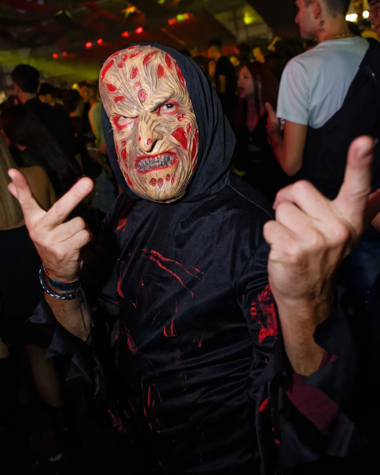 Costume horror nel pubblico