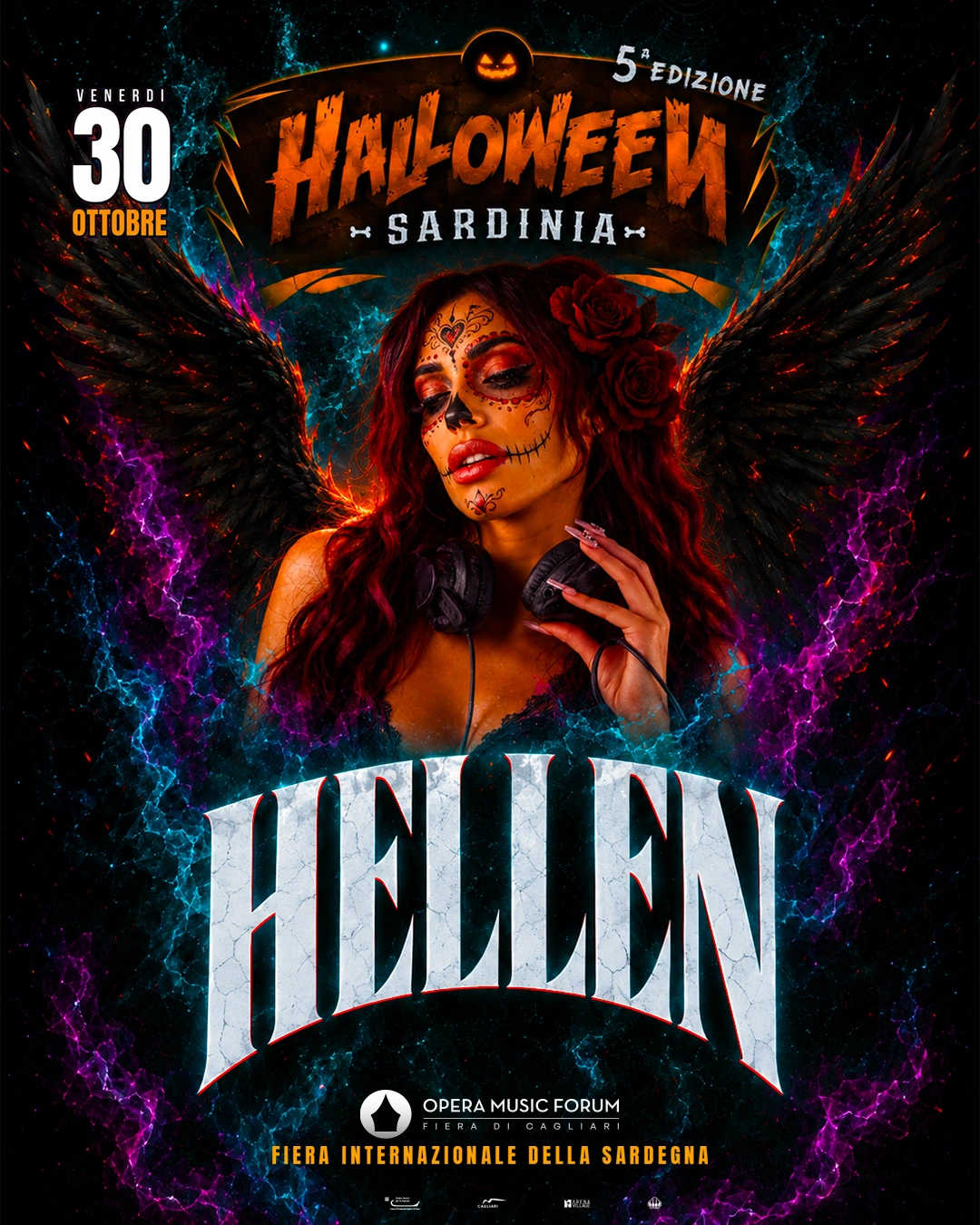 HELLEN — venerdì 30 ottobre 2026, Halloween Sardinia Festival